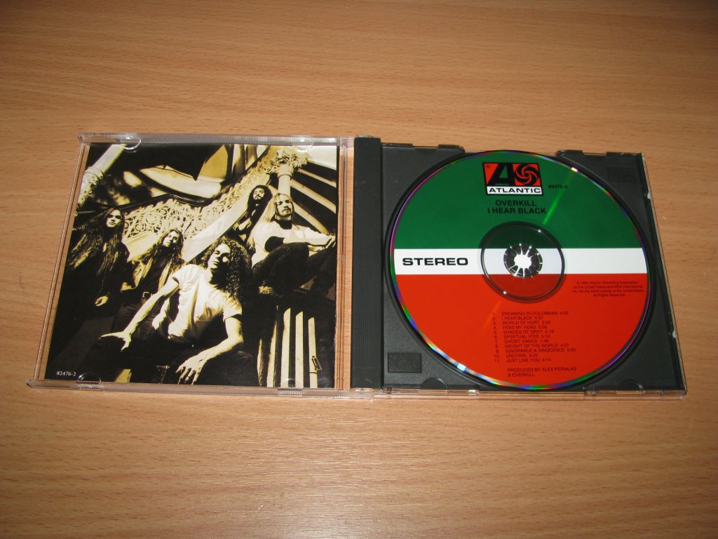 OVERKILL - I Hear Black  (1993 Atlantic 1st press,USA) - фото фото фото 1