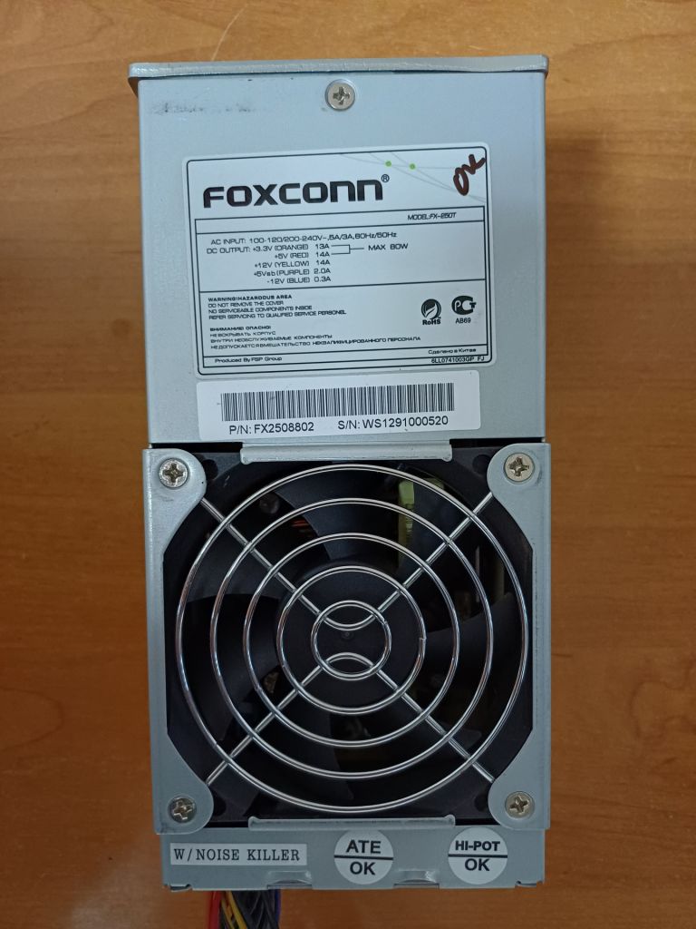 Блок питания TFX Foxconn FX-250T 250W - фото фото фото 0