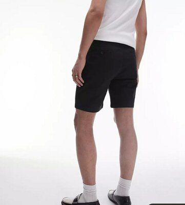 Шорти скіні чорні Topman W30 - фото фото фото 1