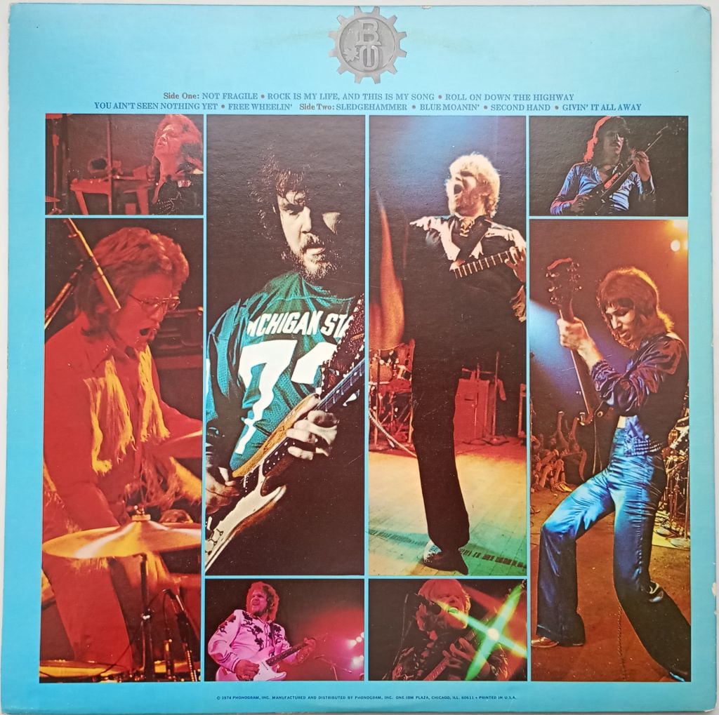 BACHMAN - TURNER OVERDRIVE Not Fragile LP VG++/EX - фото фото фото 2