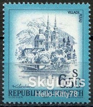 Австрия 1977 стандарт туризм Mi 1549 MNH - фото фото фото 0