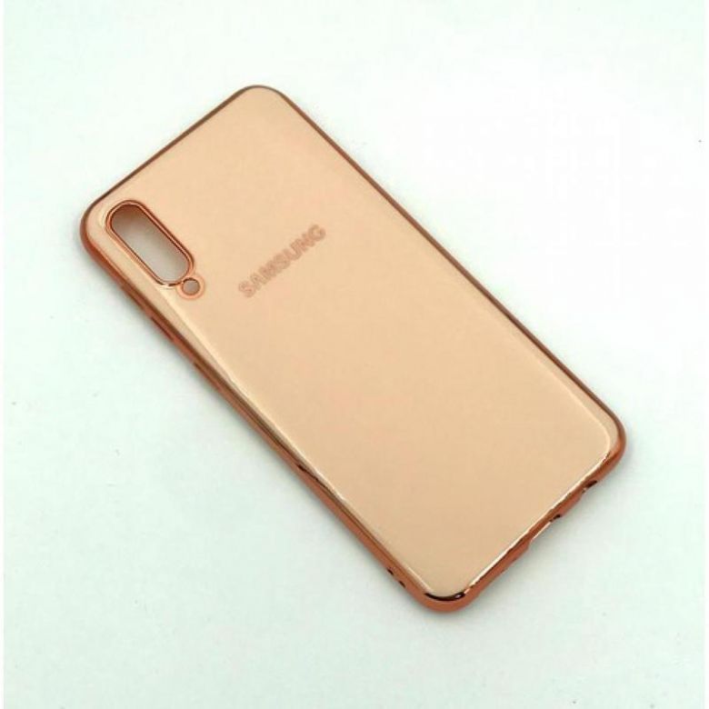 Чохол SAMSUNG A30S Silicon Case Gold - фото фото фото 0