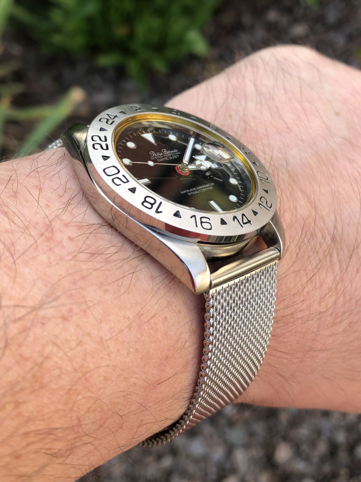 Кварцевые часы Piere Bernie GMT - фото фото фото 3