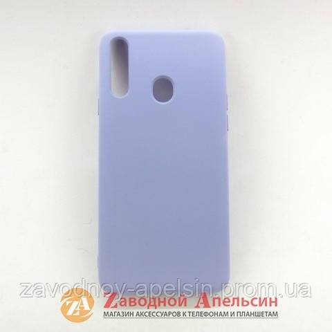 Samsung A20s A207 защитный чехол Colorful lilac - фото фото фото 1