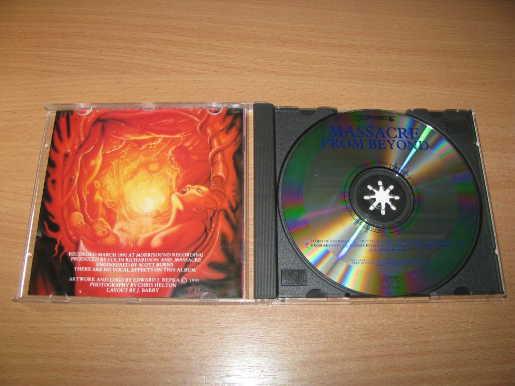 MASSACRE - From Beyond  (1991 Earache 1st press UK) - фото фото фото 1