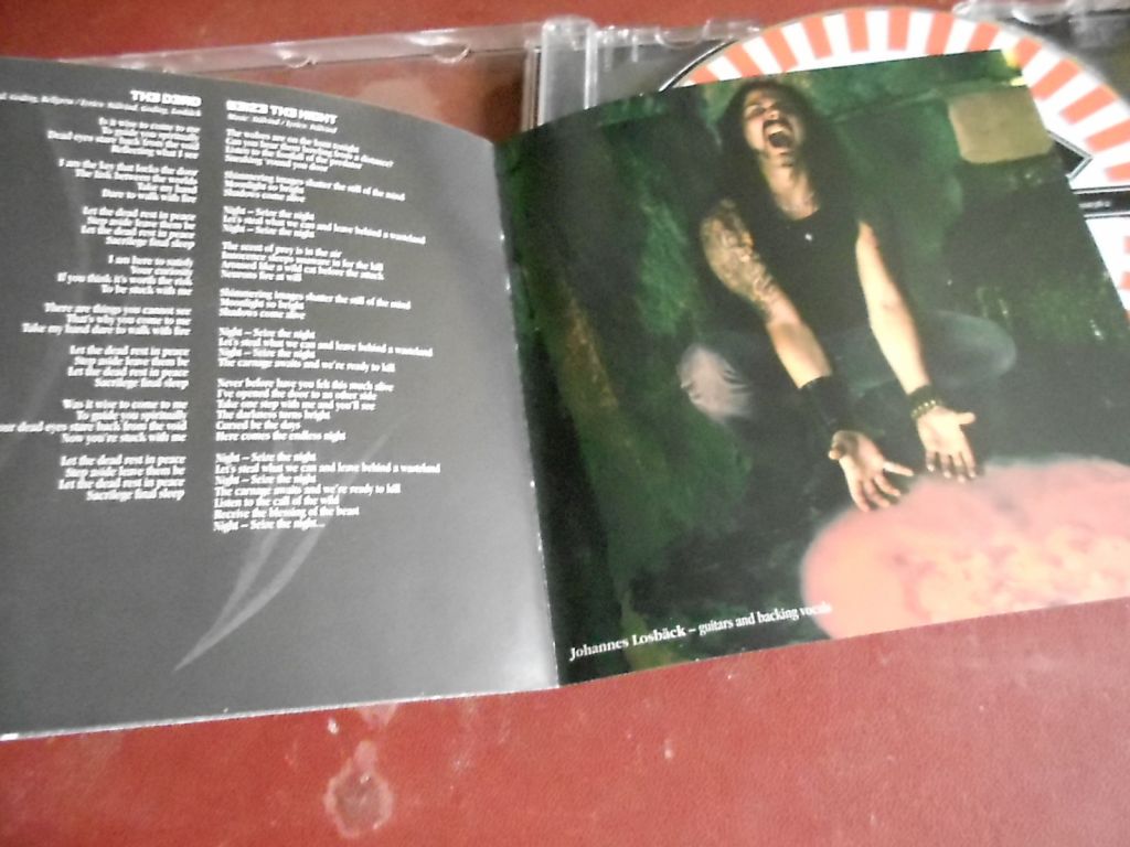 Wolf The Black Flame CD фирменный б/у - фото фото фото 7