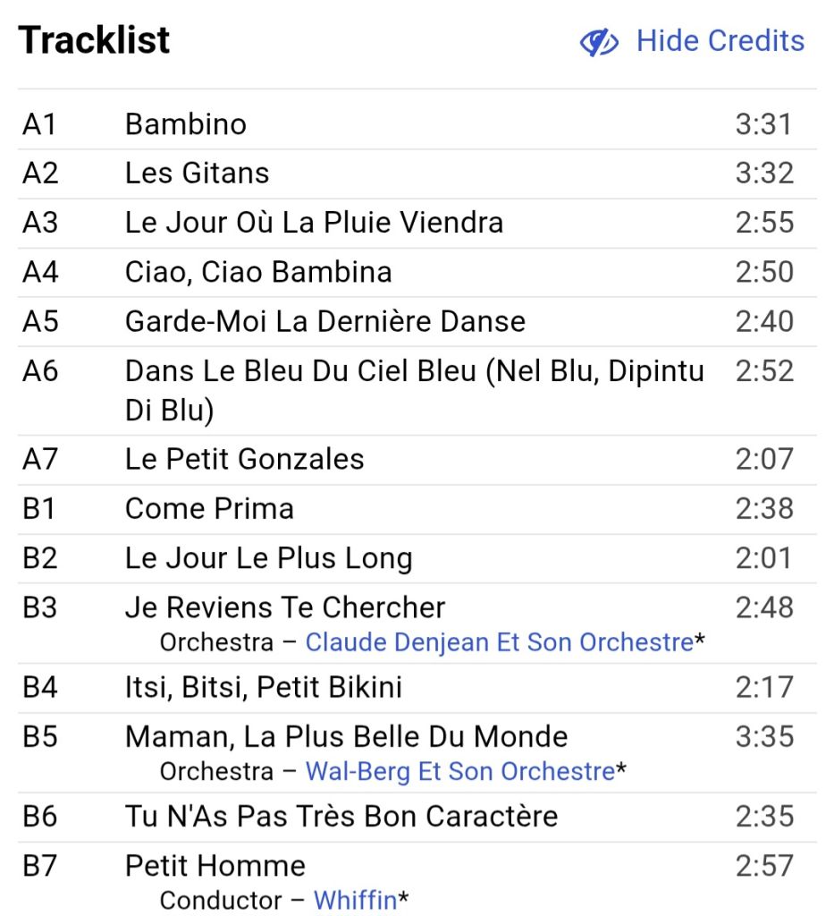Dalida - Bambino. Greatest Hits - 1957-68.  (2LP). 12. Vinyl. Пластинки. France. S/S. - фото фото фото 3