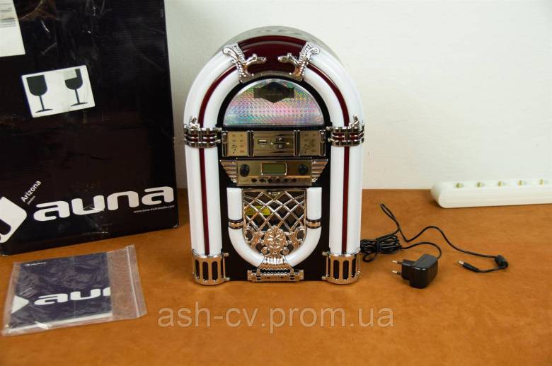 Музичний, центр, автомат, AUNA, JukeBox, Arizona, FM, USB, SD, CD, Bluetooth - фото фото фото 1