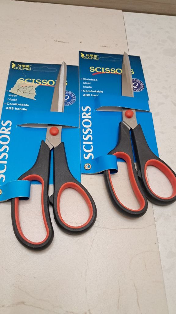 Лот к22. Ножиці концелярські великі scissors - фото фото фото 0