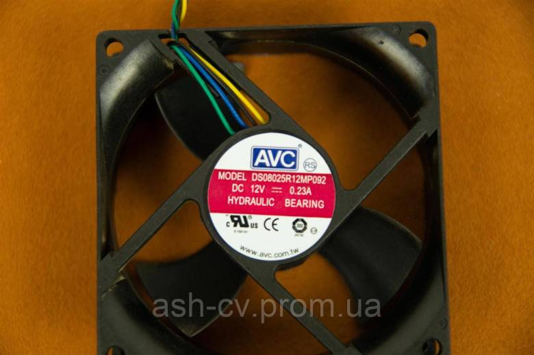 Кулер, AVC, 80мм, 12V, не всі лопаті - фото фото фото 4