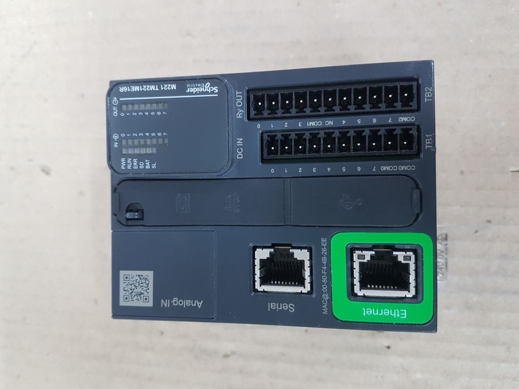 Контроллер Schneider Electric Modicon M221 TM221CE16R  (№340) - фото фото фото 3