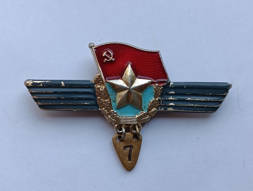 Квалификационный знак сверхсрочнослужащего СА СССР. - фото фото фото 0