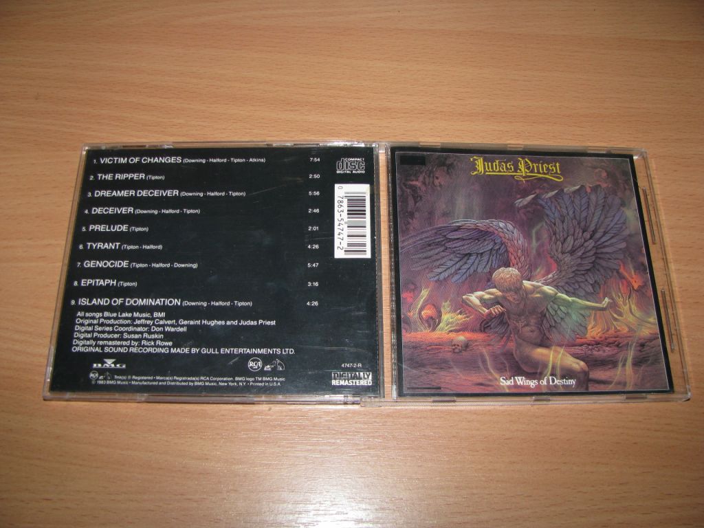 JUDAS PRIEST - Sad Wings Of Destiny     (1988 RCA 1st press,USA) - фото фото фото 0