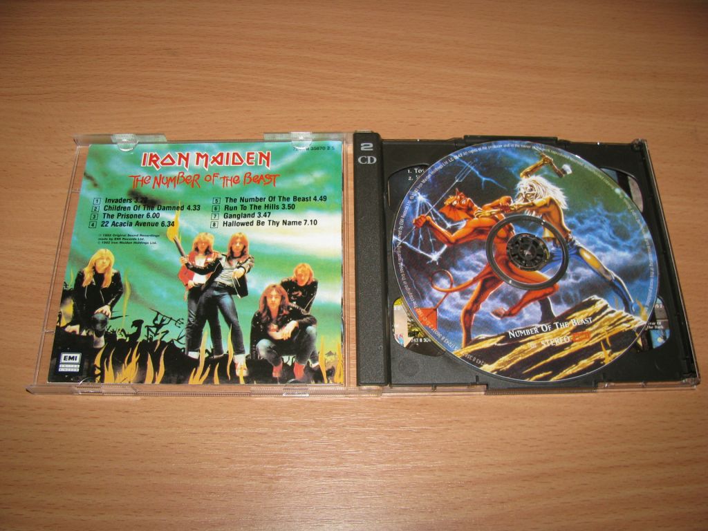 IRON MAIDEN - The Number Of The Beast    (1995 EMI 2CD SET) - фото фото фото 1