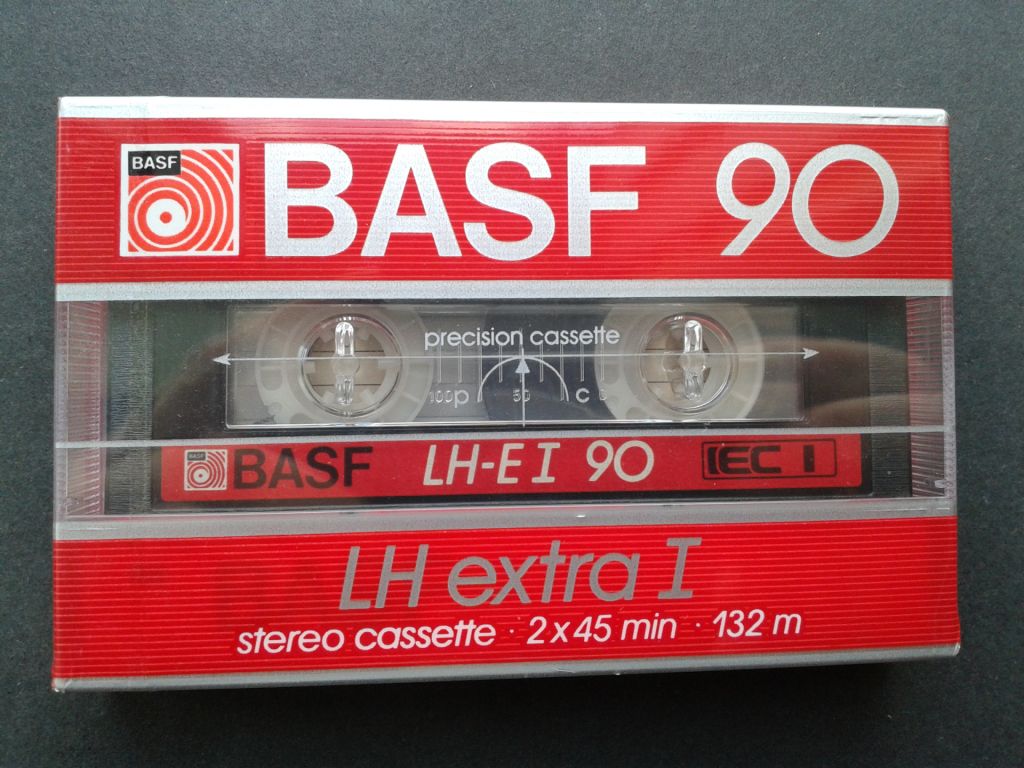 Аудиокассета BASF LH extra I 90 - фото фото фото 0