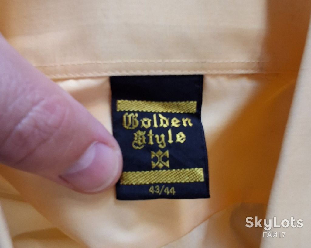 Фирменная Рубашка от бренда “Golden Style”/Germany/43-44. Сток. - фото фото фото 5