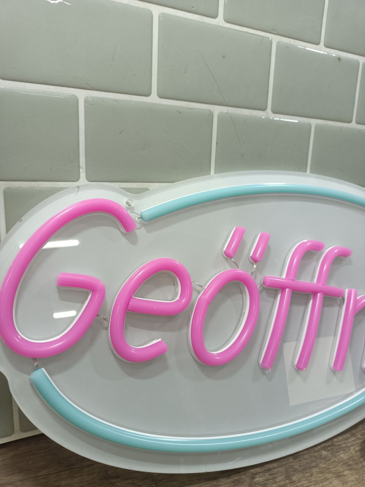 Світлодіодна неонова вивіска Geöffnet 9717 - фото фото фото 2