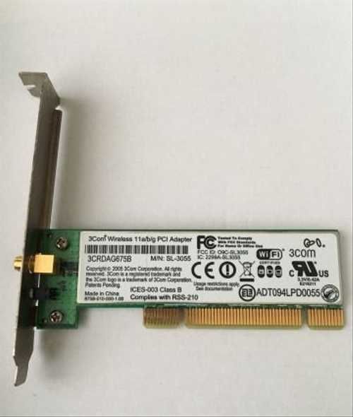 SL-3055 - 3COM - Wireless Network Card Board - фото фото фото 0