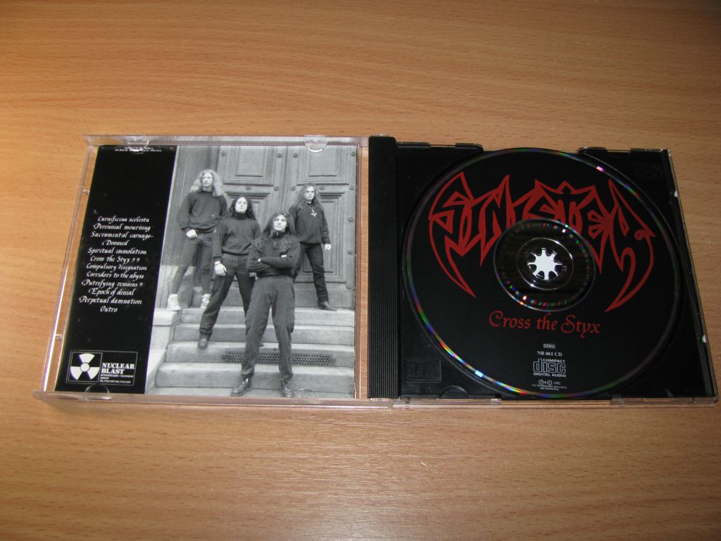 SINISTER - Cross The Styx     (1992 Nuclear Blast 1st press,Germany) - фото фото фото 1