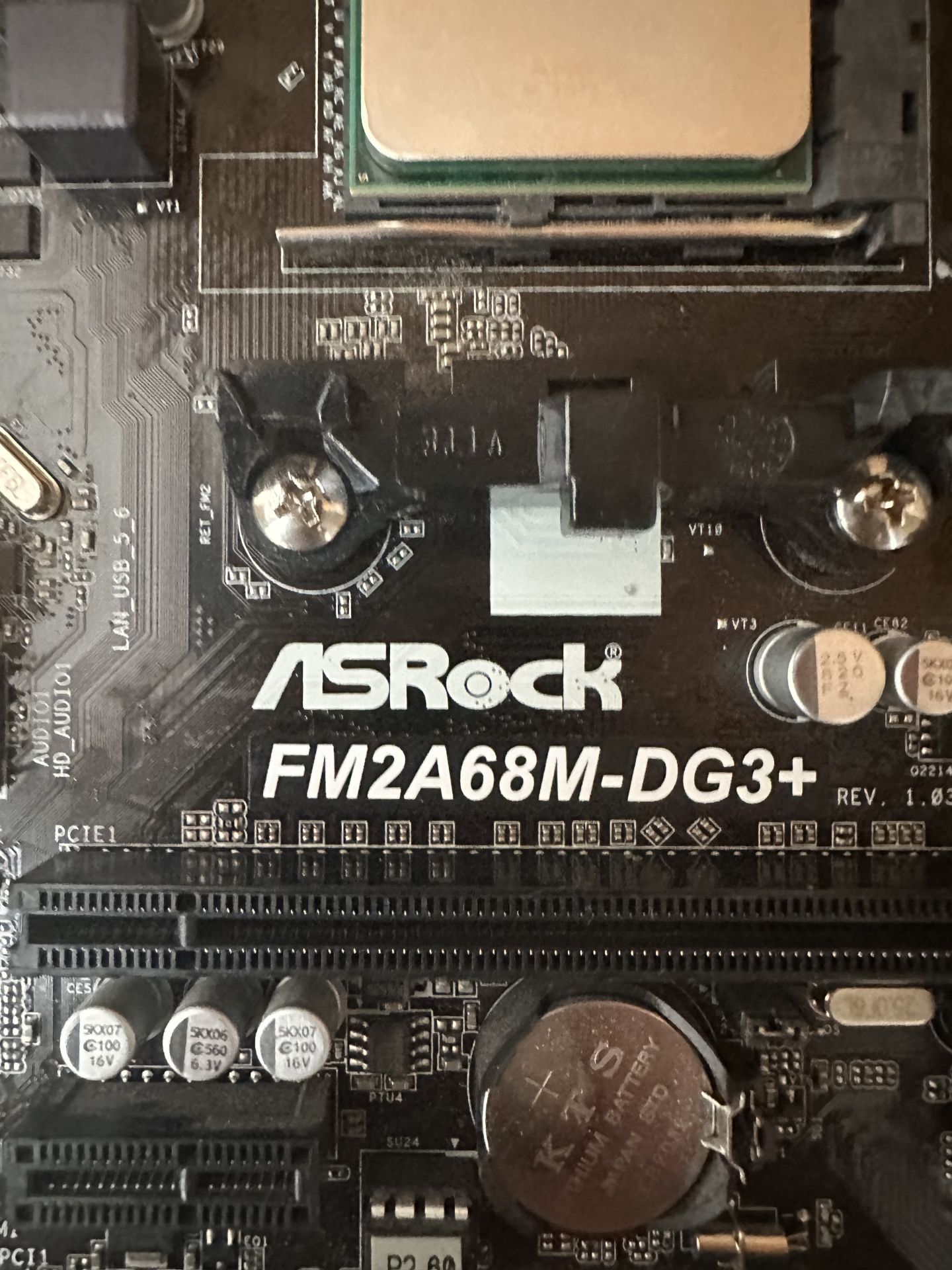 Материнська плата ASRock FM2A68M-DG3+   (sFM2/FM2+ +  Процесор AMD A8 7600 - фото фото фото 1