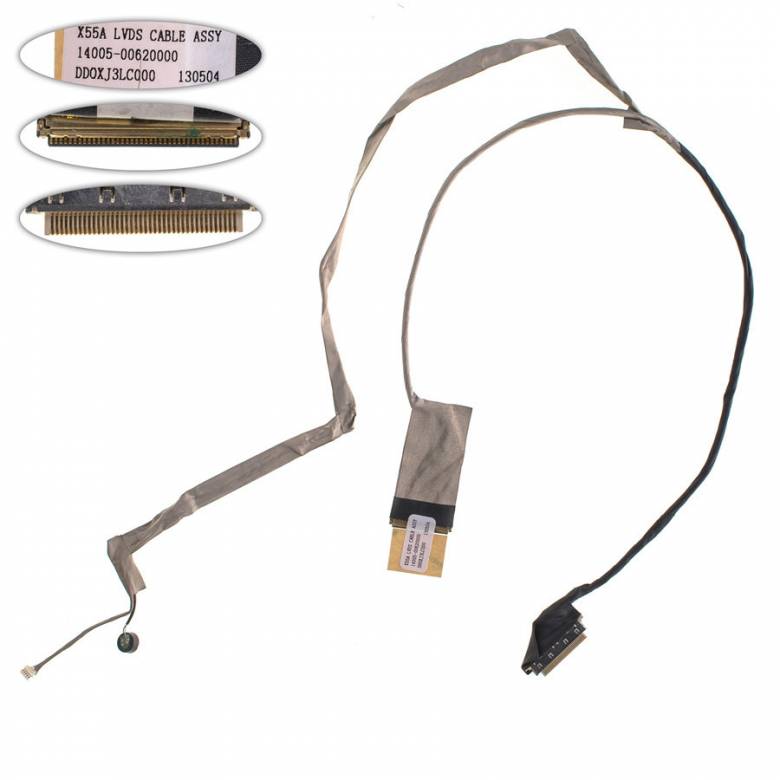 Шлейф матрицы для ноутбука ASUS (X55 series), LED (14005-00620000) - фото фото фото 0