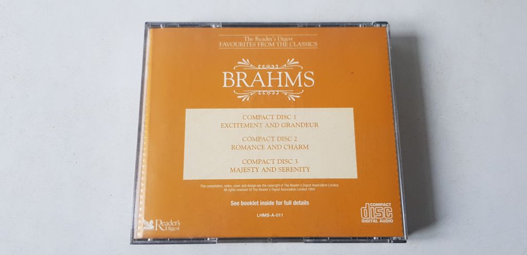 Brahms 3CD фірмовий - фото фото фото 1