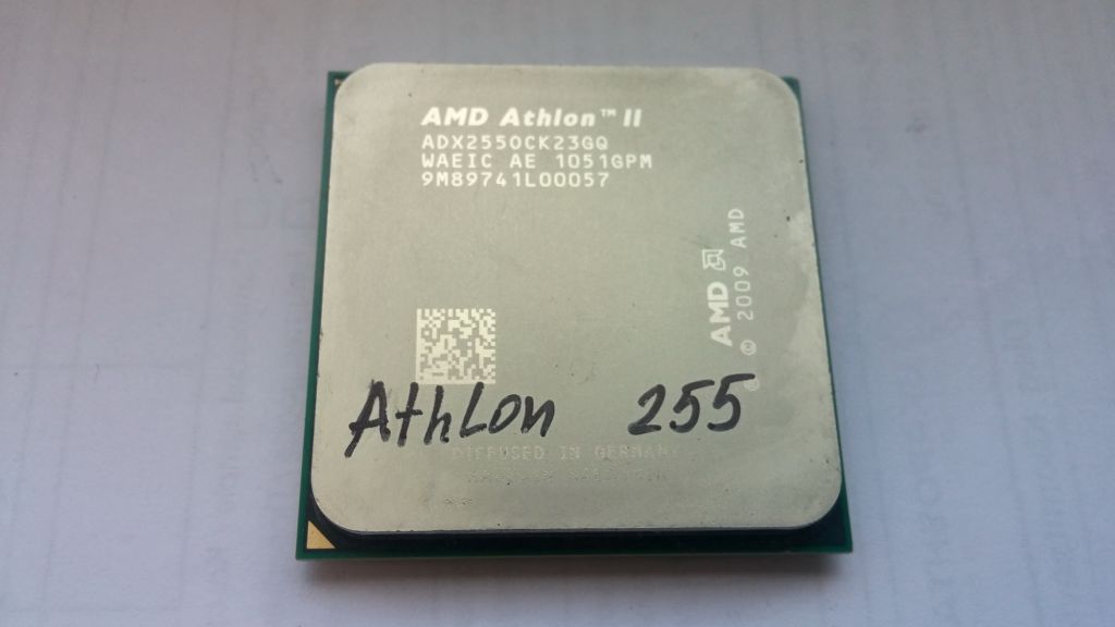 AMD Athlon II X2 255 3.10GHz/2MB/65W ADX2550CK23GQ socket AM3 Вживане - фото фото фото 0