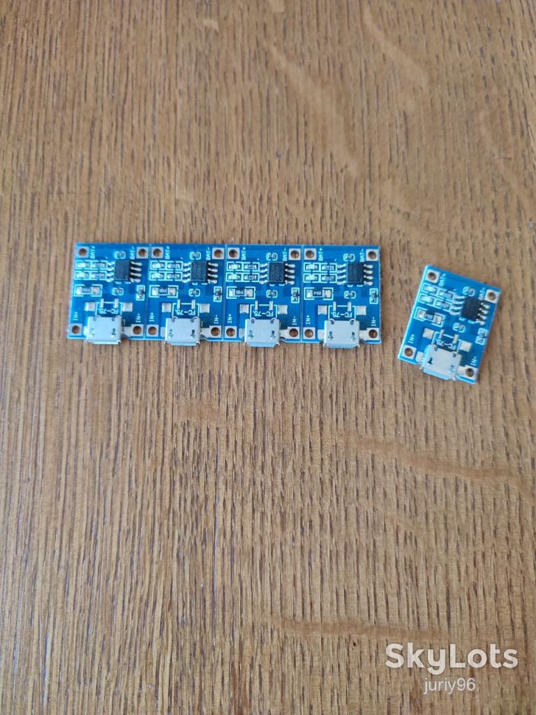 Плата заряда TP4056 TC4056A контроллер заряда Li-Ion 18650_microUSB - фото фото фото 1
