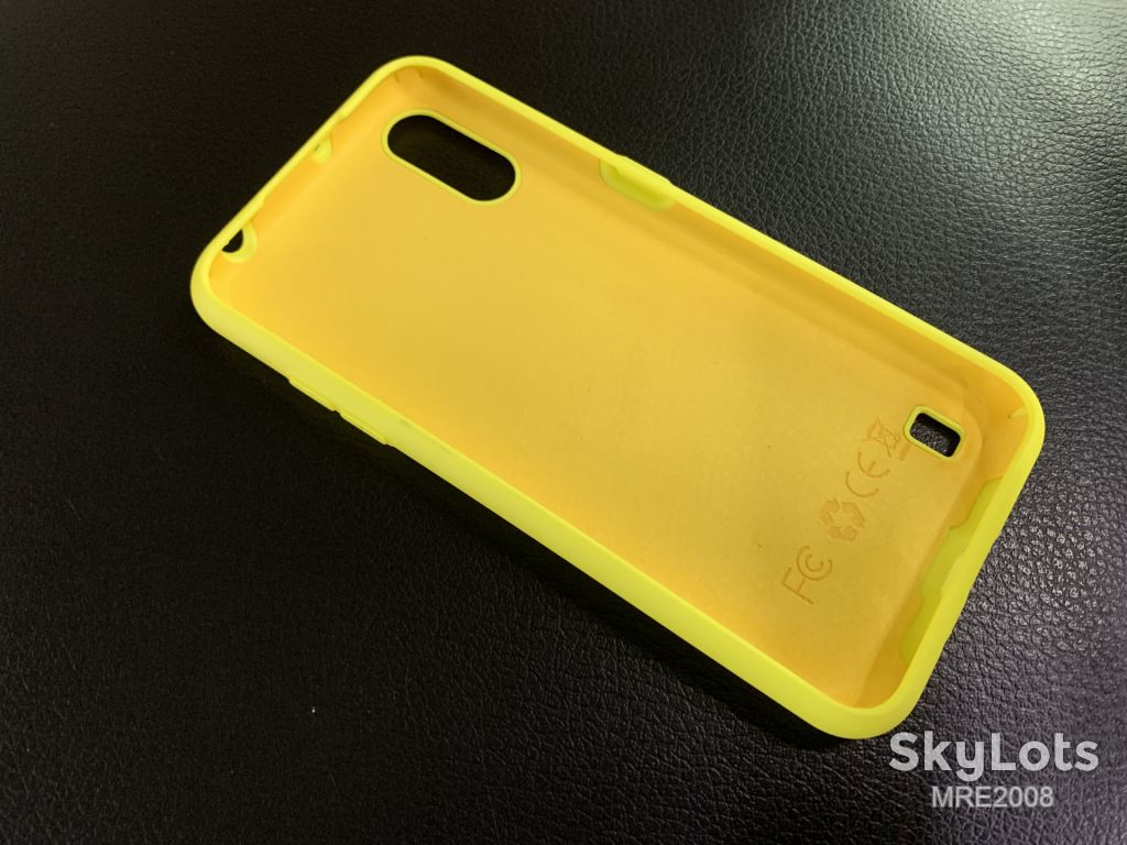 Чохол Silicone Cover для Samsung Galaxy A01 A015 yellow - фото фото фото 2