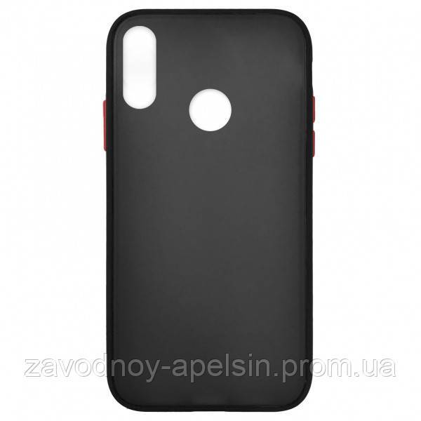Xiaomi Redmi note 5 pro Матовый чехол TPU+PC (черный) - фото фото фото 0