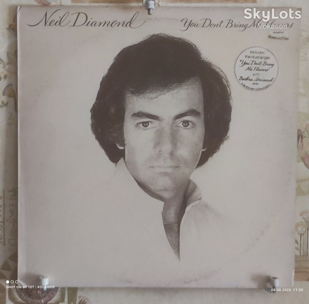 Neil Diamond - You dont Bring Me flowers  NM-/EX- - фото фото фото 0