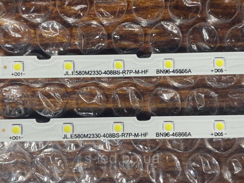 LED підсвітка JL.E580M2330-408BS-R7P-M-HF AOT-58 AOT_58_NU7300_NU7100_2X38_3030C  LM41-00632A - фото фото фото 2