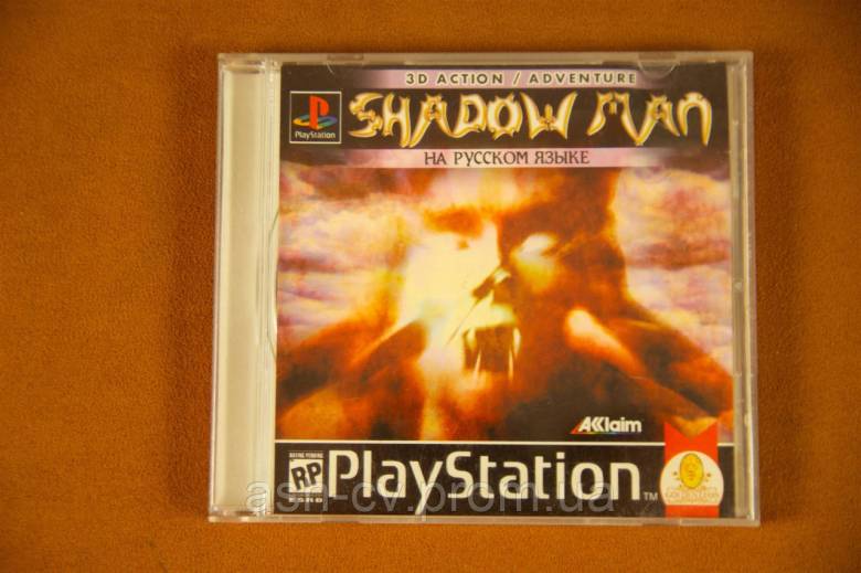 Диск для Playstation (Для чіпованих приставок), гра SHADOW MAN - фото фото фото 0