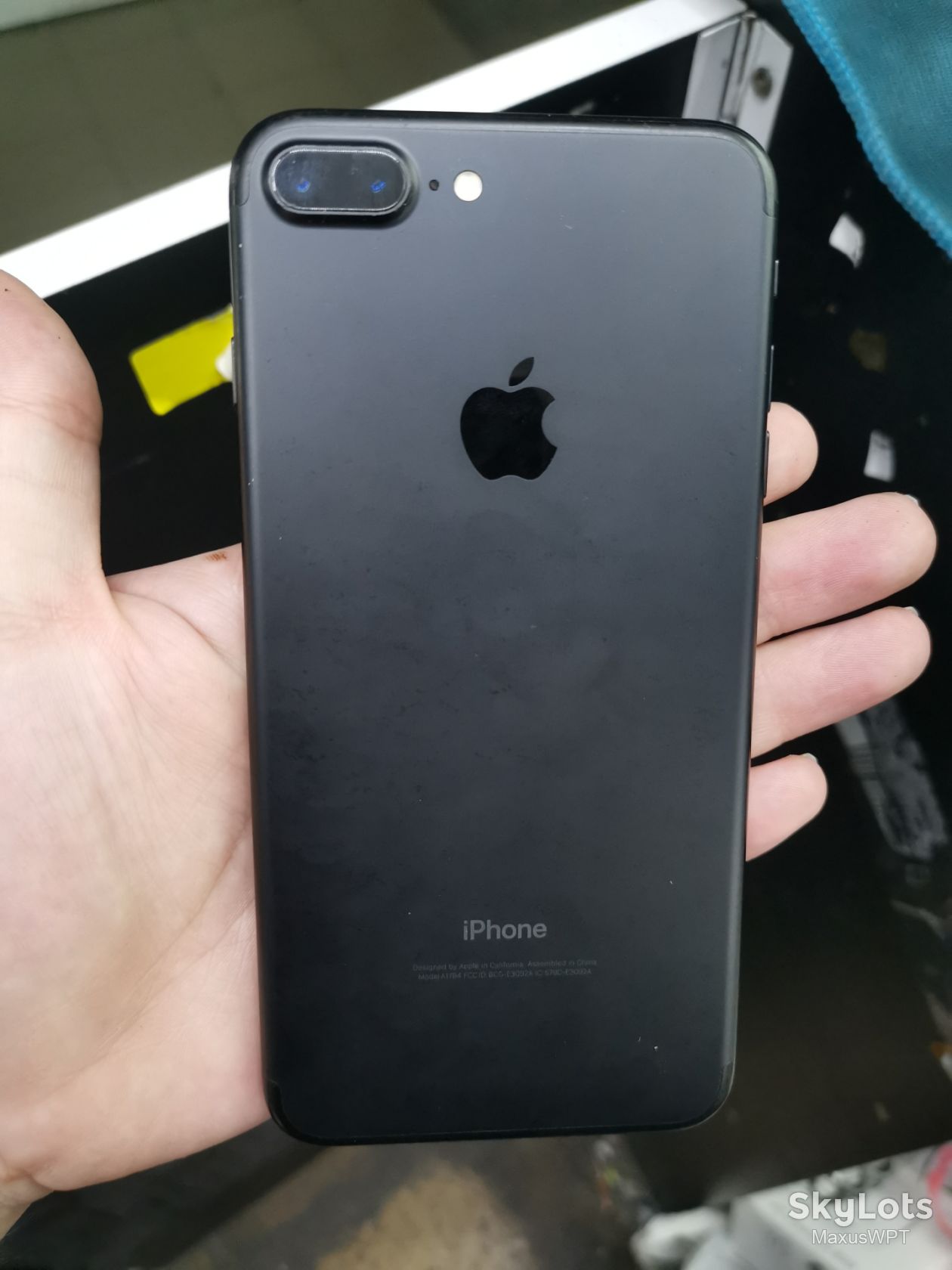 #2143 sklad Iphone 7 plus  a1784 black - фото фото фото 2