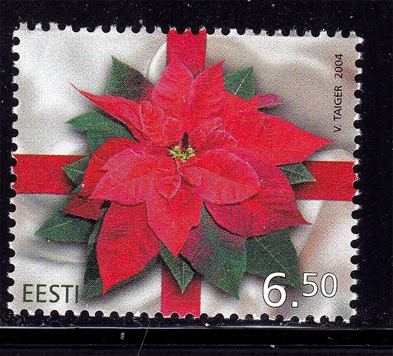 Эстония 2004 г MNH - флора - фото фото фото 0