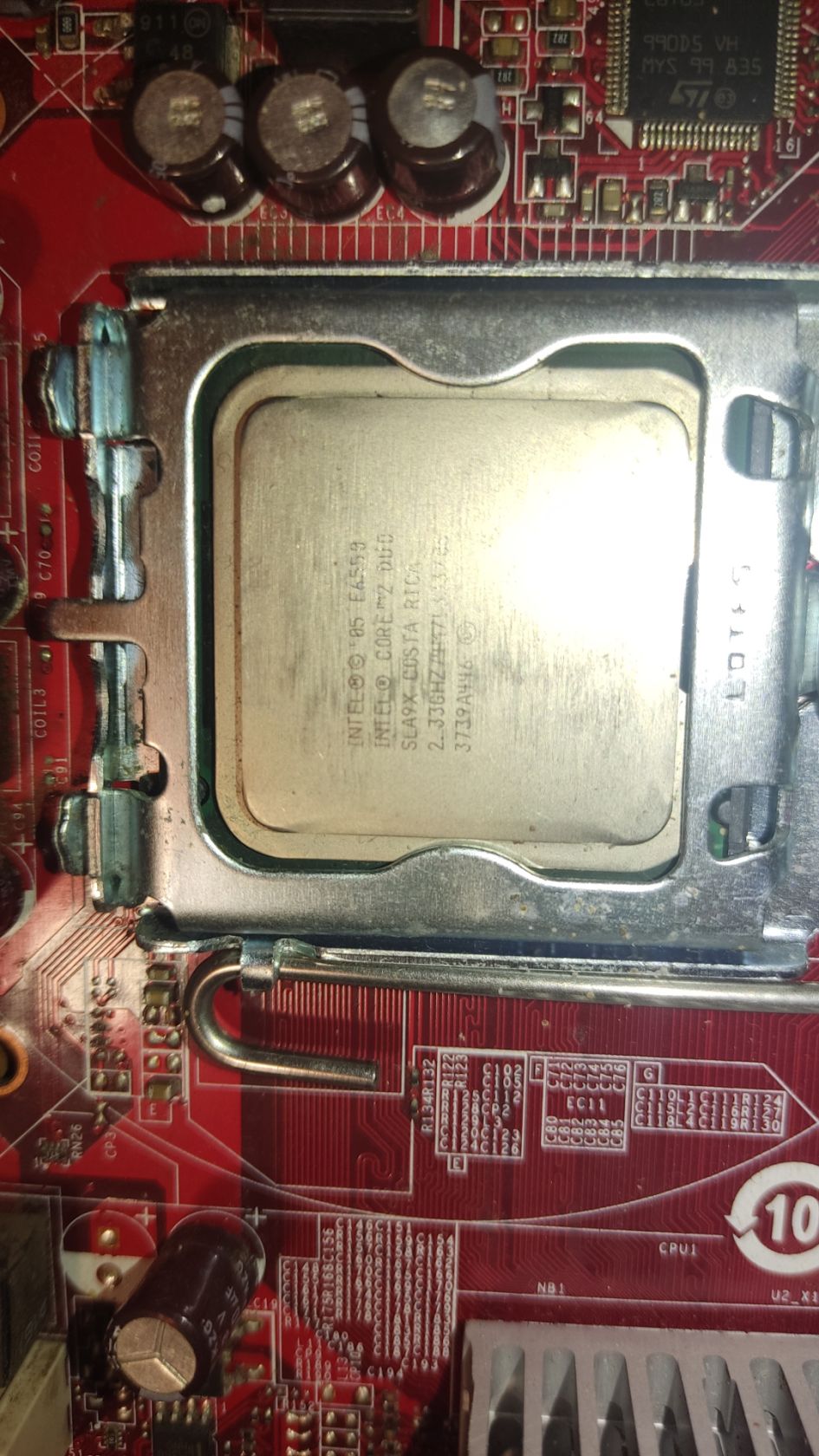 Материнська плата MSI на 775 сокеті + процесор 2ядра - фото фото фото 2