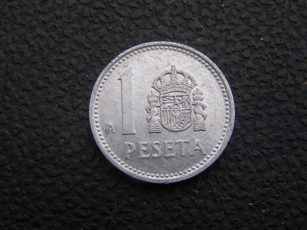 1 песета Испания 1989 г - фото фото фото 0