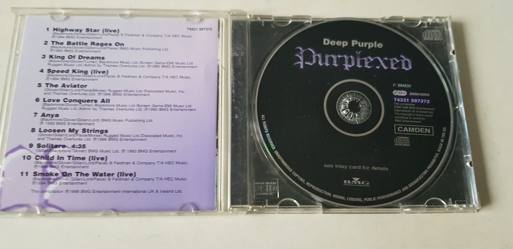 Deep Purple Purplexed CD фірмовий - фото фото фото 2