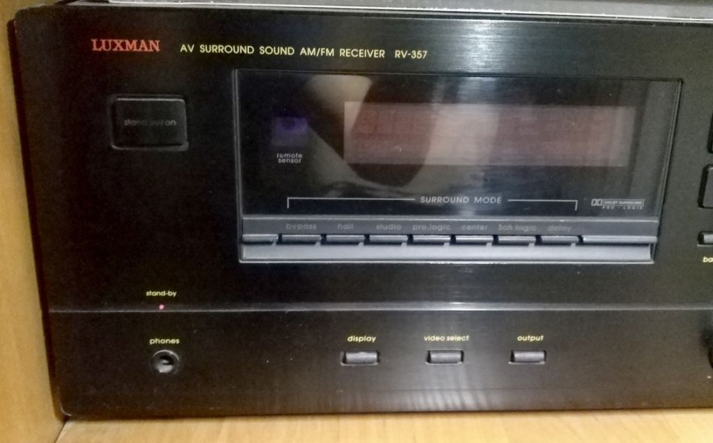 Ресивер / усилитель — LUXMAN RV-357  (рабочий) - фото фото фото 1