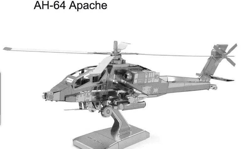 Конструктор вертоліт АН-64 Apache   (новий) + відео огляд - фото фото фото 1