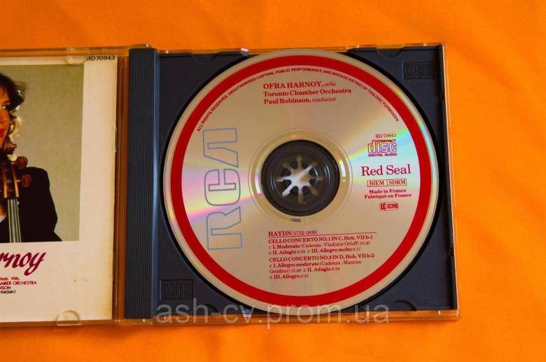 Музичний диск CD. OFRA HARNOY - фото фото фото 7