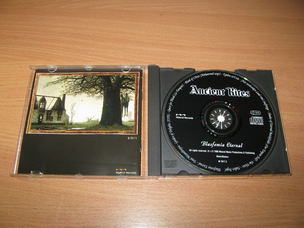 ANCIENT RITES - Blasfemia Eternal  (1996 Mascot 1st press) - фото фото фото 1