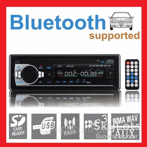 Мощная Автомагнитола с чистым звуком JSD-520BT С USB И BLUETOOTH. Лучшая Цена! - фото фото фото 2