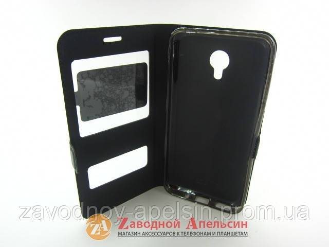 Чехол книжка SMART Meizu M2 black - фото фото фото 2