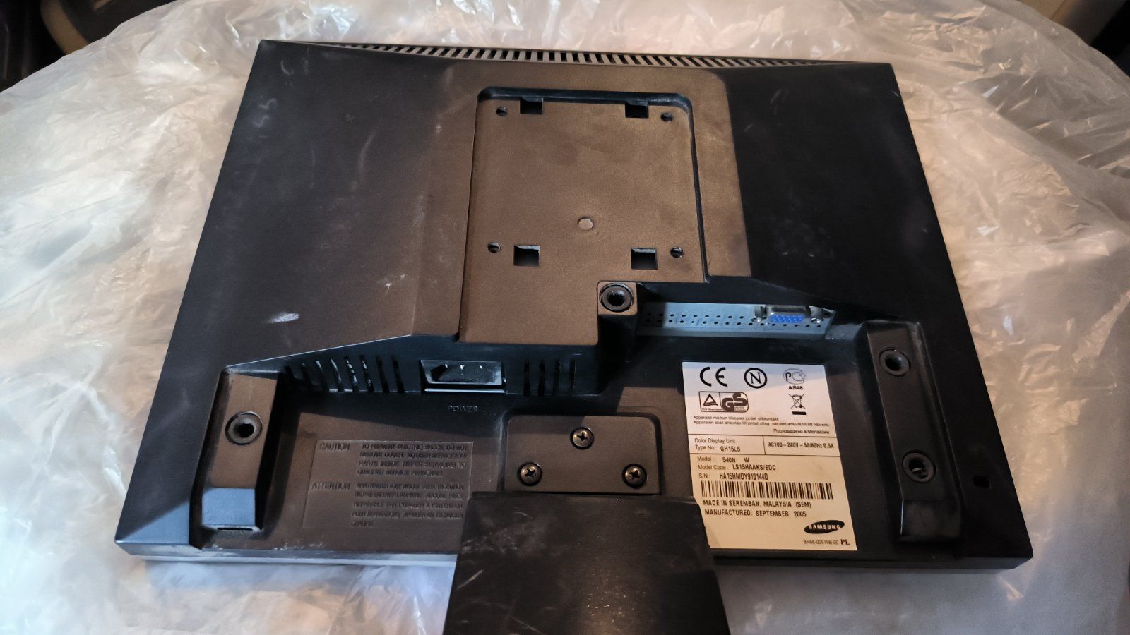 Монітор SAMSUNG SyncMaster 540N W - фото фото фото 2