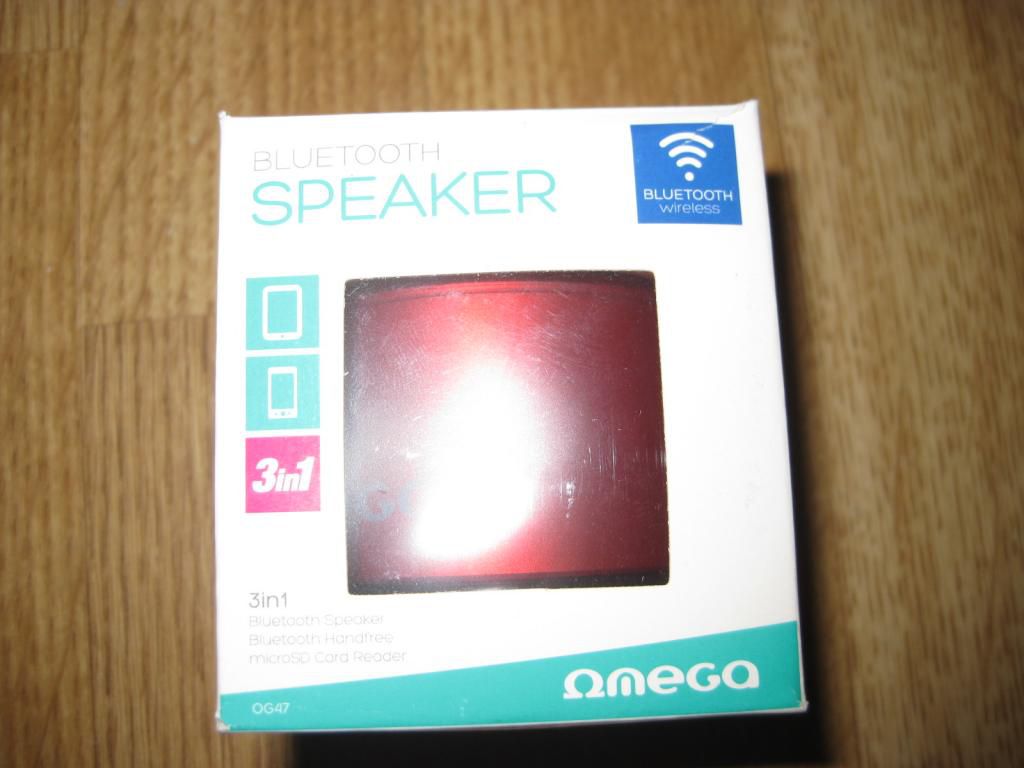 Колонка OMEGA Bluetooth OG47BL микроSD - фото фото фото 4