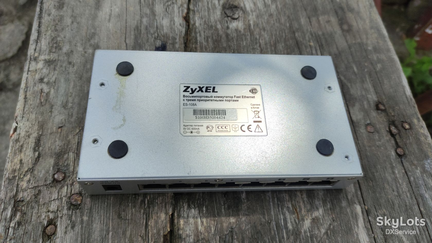 Zyxel ES-108A восьмипортовый коммутатор Fast Ethernet - фото фото фото 3