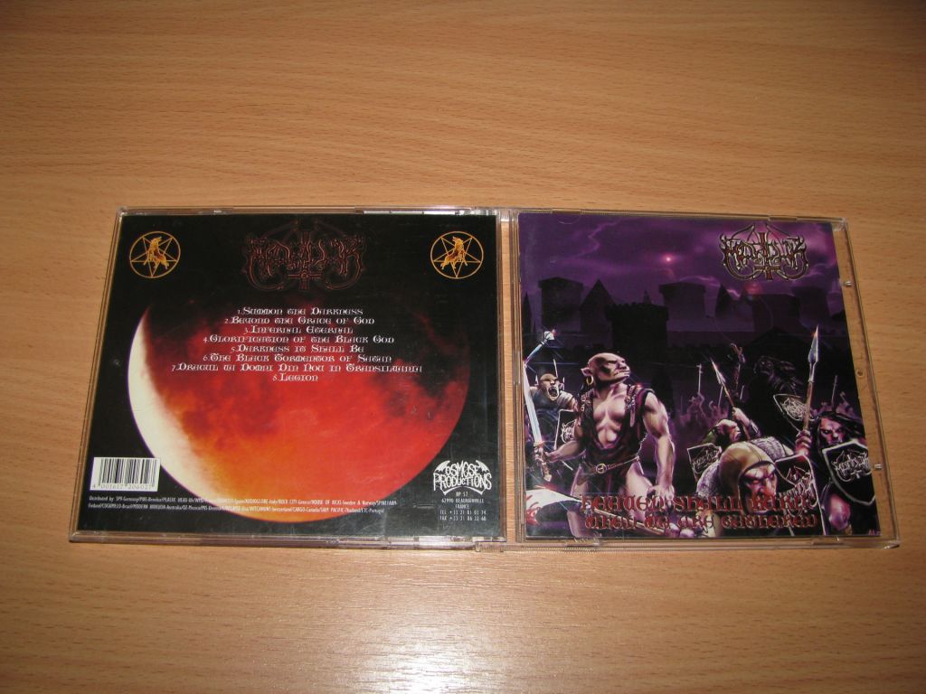 MARDUK - Heaven Shall Burn   (1996 Osmose 1st press) - фото фото фото 0