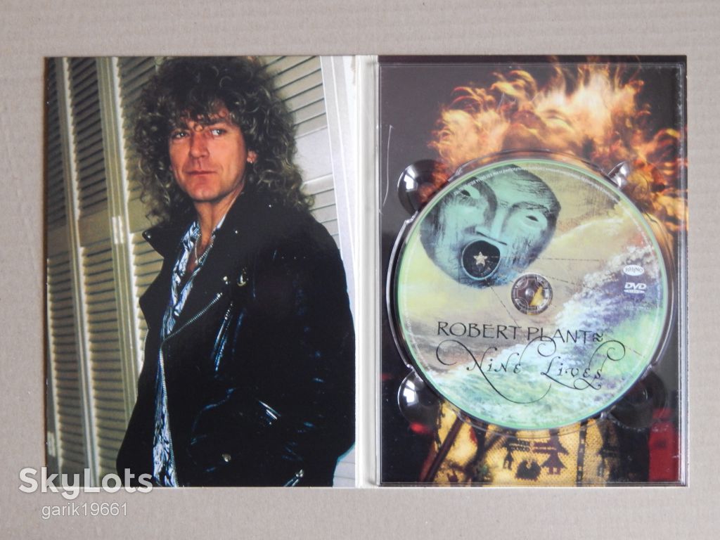 Robert Plant ‎– Nine Lives (DVD, Unofficial Release, Digipak) - фото фото фото 3