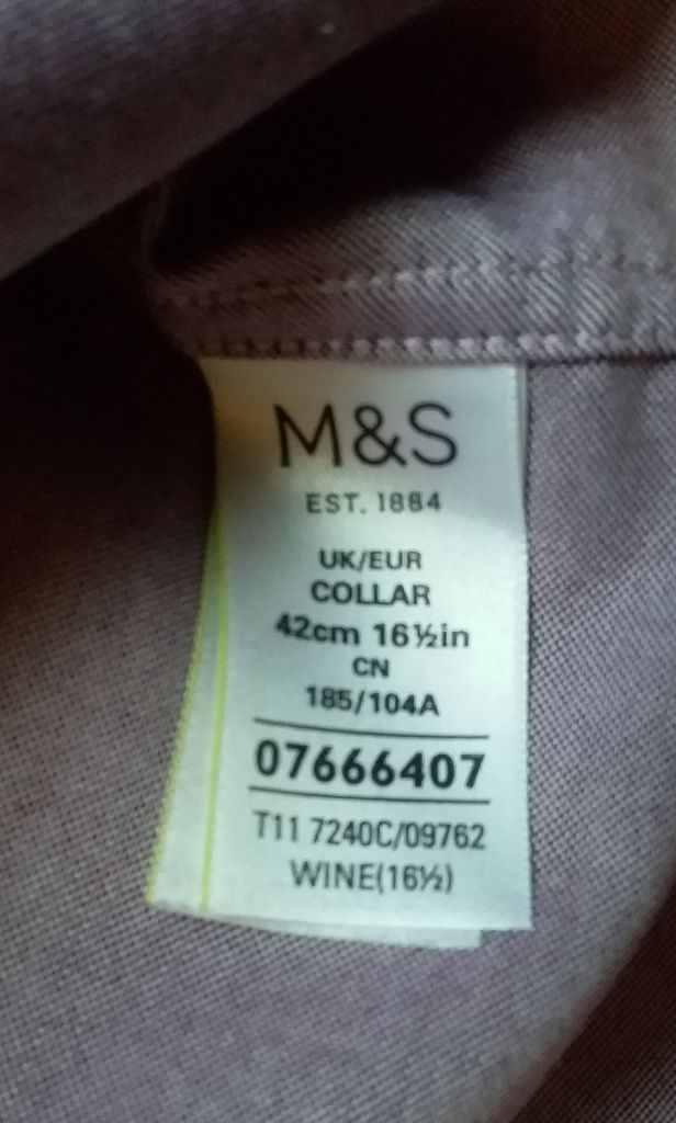 Сорочка чоловіча M&amp;S collection 52-54 - фото фото фото 1